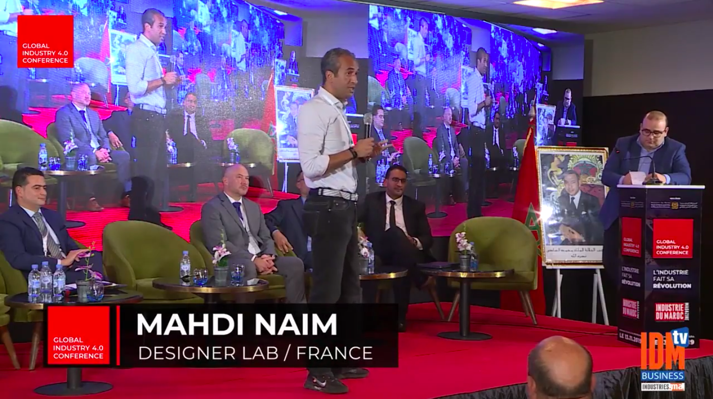 Intervention de Mahdi Naim lors du Global Industry 4 0 Conference
